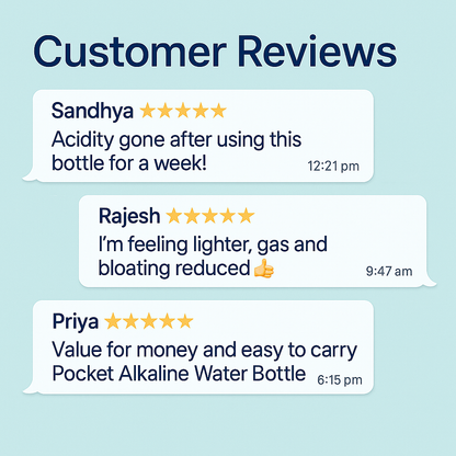 Acidity-Free Water Bottle