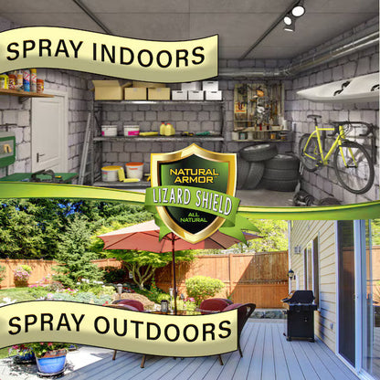 Natural Lizard Repellent Spray for Home – 250ML (Pack of 2) | Safe & Effective Pest Control