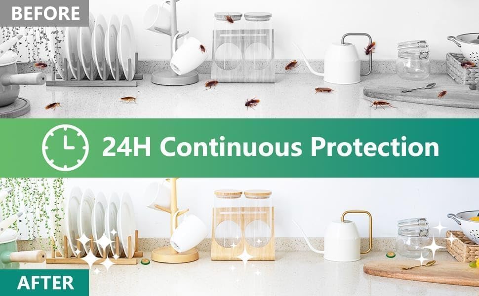 Cockroach Killer Gel – Pack of 24| No Spray | Kills in 3 Days