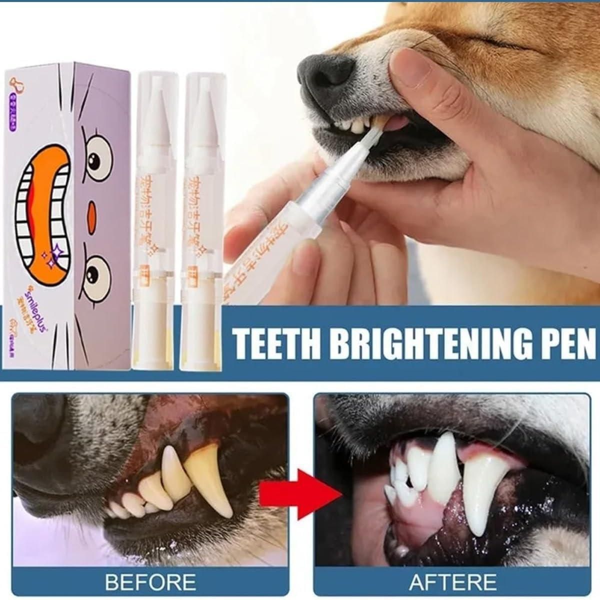 🪥 Pet Toothbrush Pen – Quick & Easy Dental Care for Dogs & Cats
