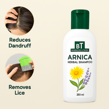 BT Arnica Herbal Shampoo – Anti-Dandruff & Anti-Lice | Safe for Kids & Adults | Pack of 2