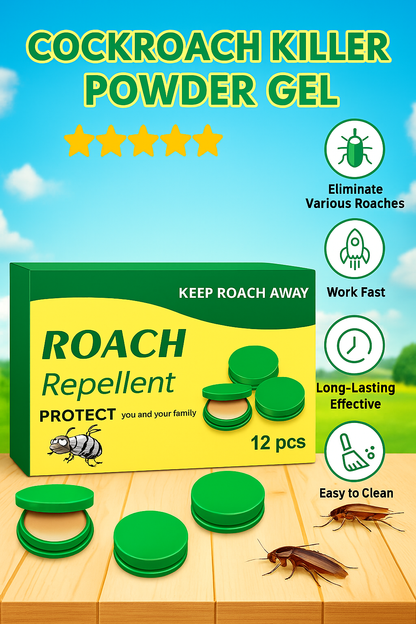 Cockroach Killer Gel – Pack of 24| No Spray | Kills in 3 Days