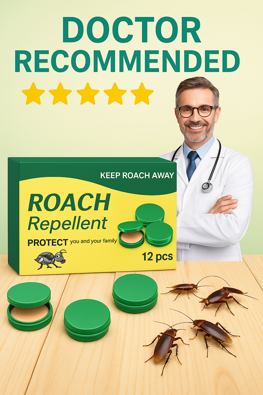 Cockroach Killer Gel – Pack of 24| No Spray | Kills in 3 Days