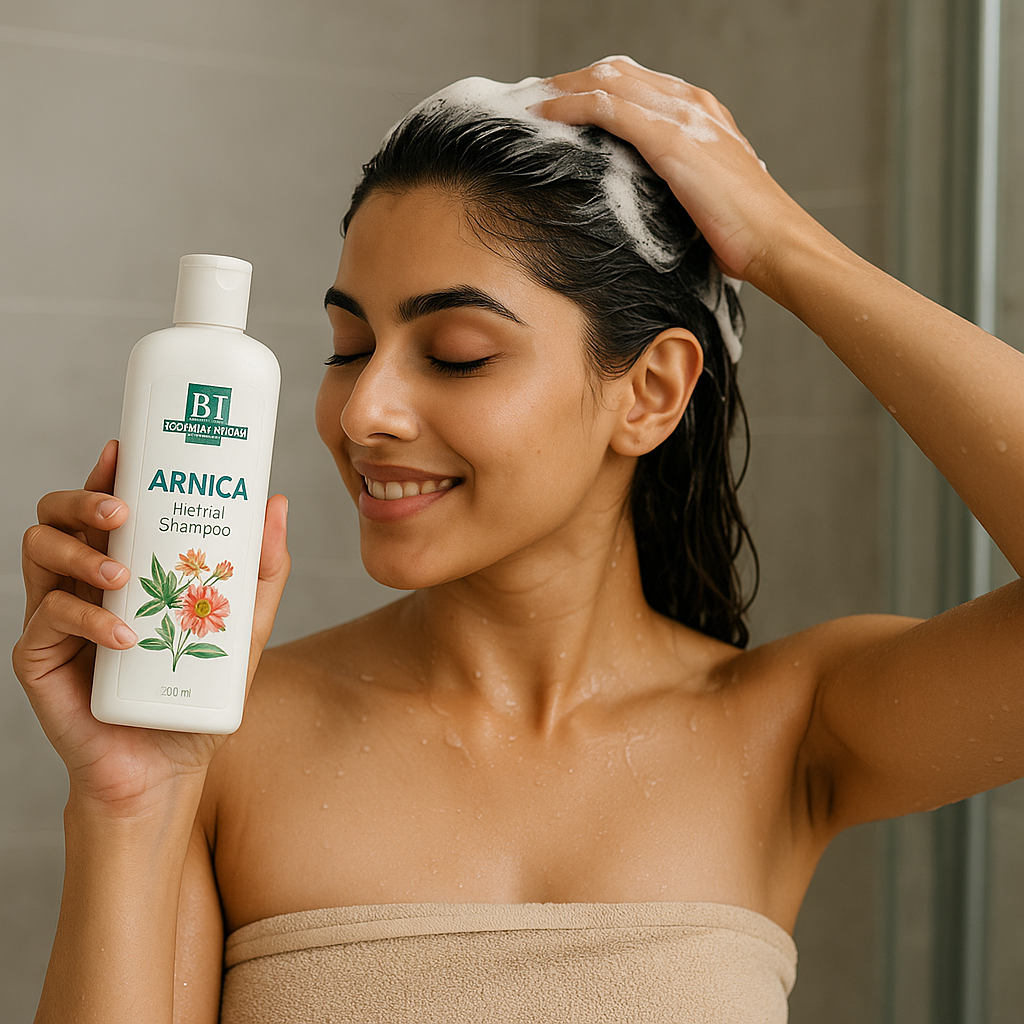 BT Arnica Herbal Shampoo – Anti-Dandruff & Anti-Lice | Safe for Kids & Adults | Pack of 2